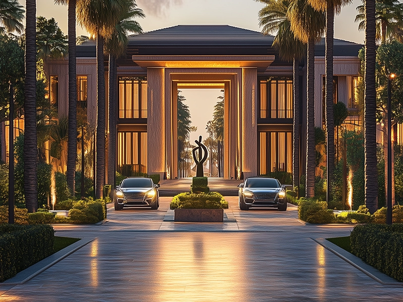 Grand entrance of Rishabraj Kora Kendra Borivali West