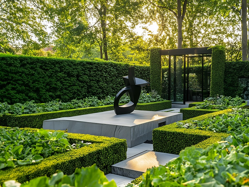 Urban forest landscape at Rishabraj Kora Kendra project